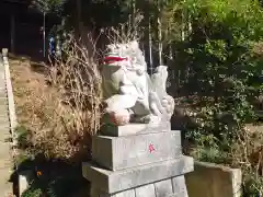 熊野神社の狛犬