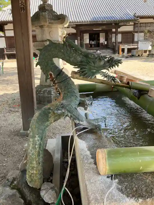大樹寺(松安院大樹寺)の手水舎