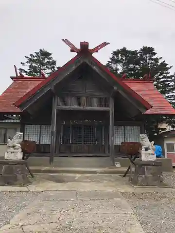 様似住吉神社の本殿・本堂