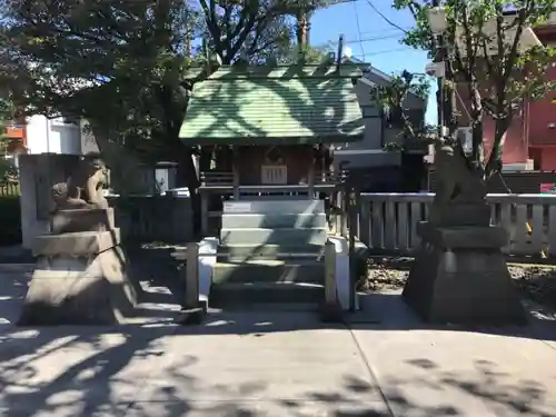 池袋氷川神社の本殿・本堂