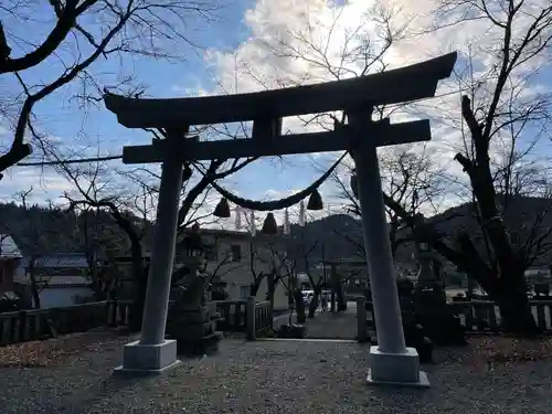 天鷹神社の鳥居