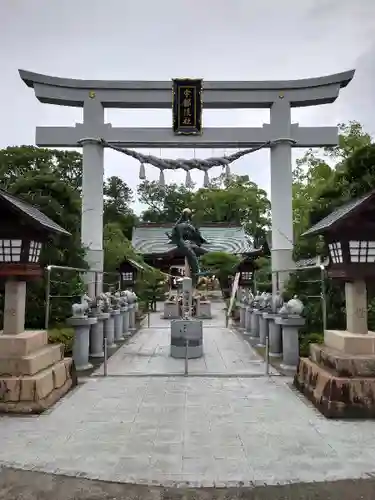 田村神社の鳥居