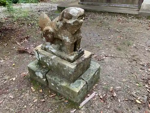 奥野神社の狛犬