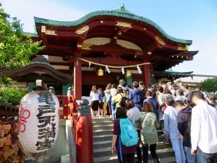 亀戸天神社の本殿・本堂