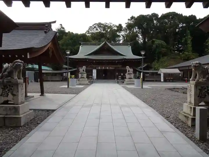 岡田神社の本殿・本堂