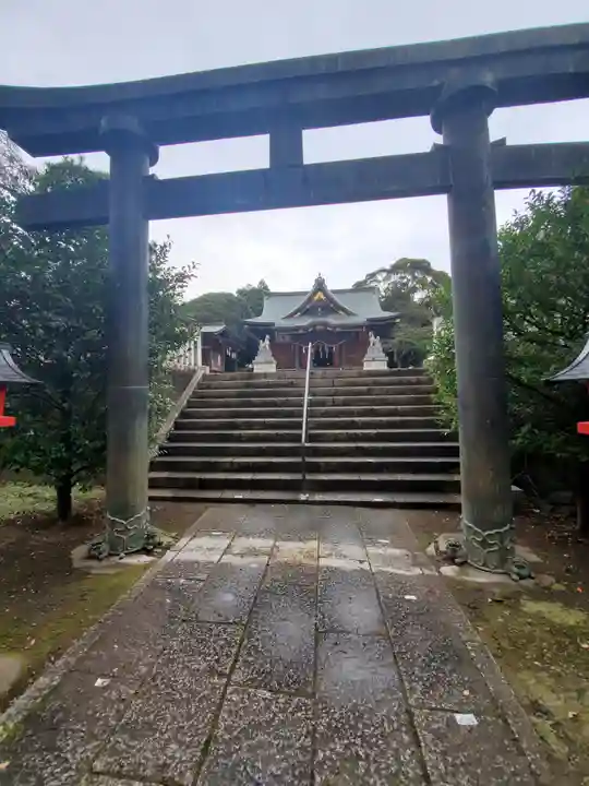 一瓶塚稲荷神社の鳥居