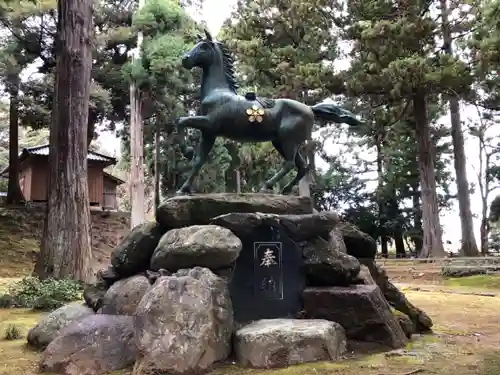 気多神社の狛犬