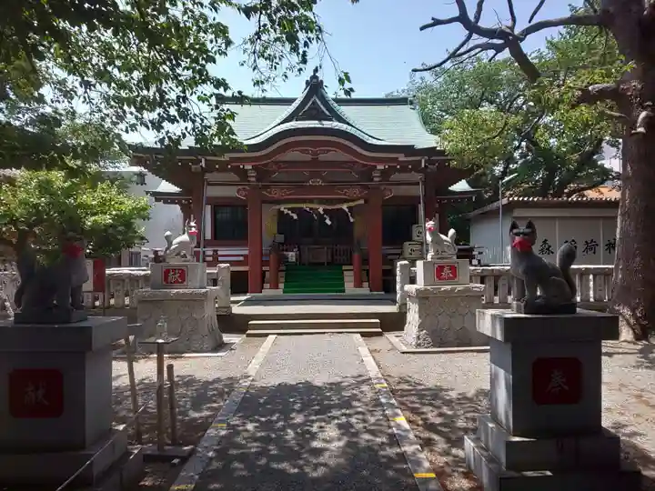 桜森稲荷神社の本殿・本堂