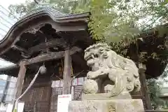 阿邪訶根神社の狛犬