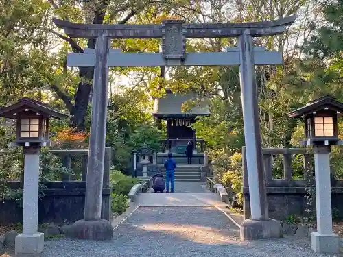 宮山神社の鳥居