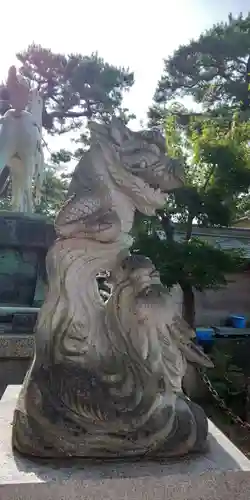 龍城神社の狛犬