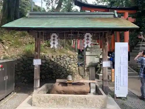 伏見稲荷大社の手水舎