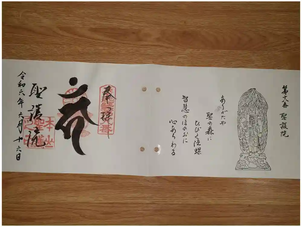 聖護院門跡の御朱印