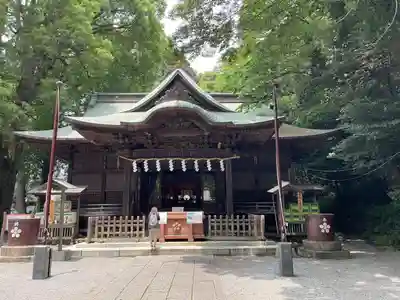 谷保天満宮の本殿・本堂