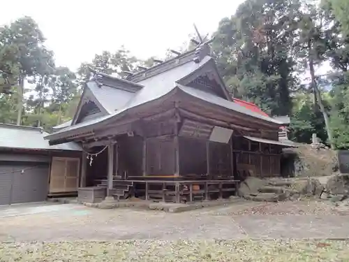 飯名神社の本殿・本堂