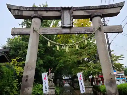 神炊館神社 ⁂奥州須賀川総鎮守⁂の鳥居