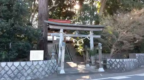 石神社の鳥居