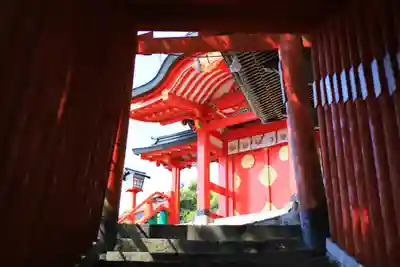 太皷谷稲成神社の鳥居