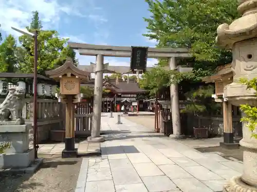 阿部野神社の鳥居