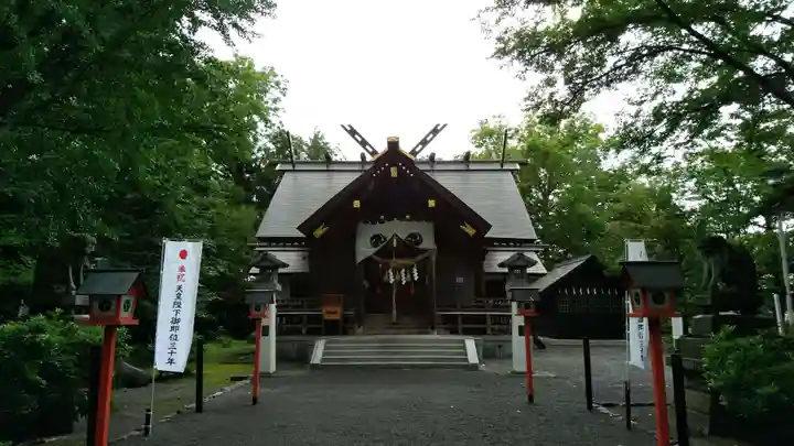 比布神社の本殿・本堂