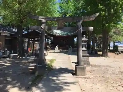 淵名神社の鳥居