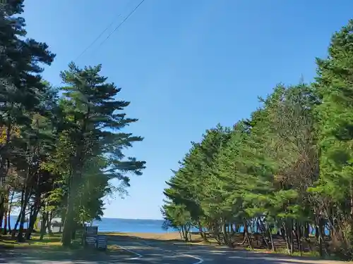 小平潟天満宮の周辺