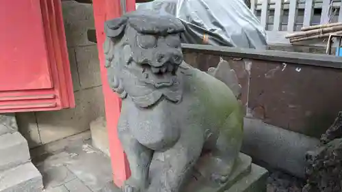 天白稲荷神社の狛犬