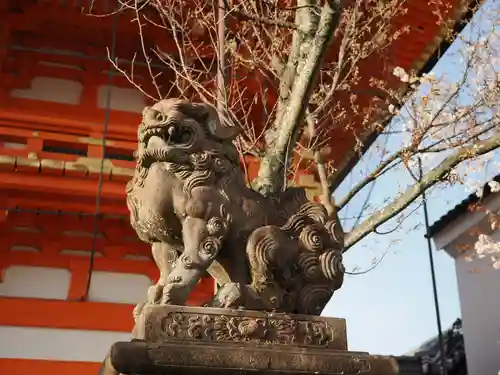 八坂神社(祇園さん)の狛犬
