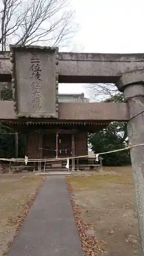 抜鉾神社の鳥居