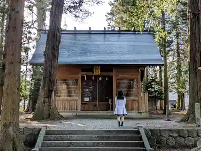 姫宮神社の本殿・本堂