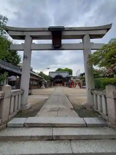 門真神社の鳥居