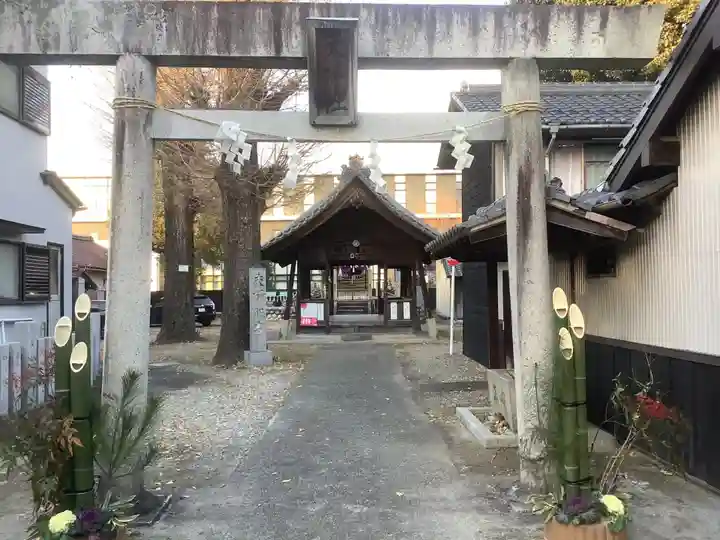 天神社(余坂天神社)の鳥居