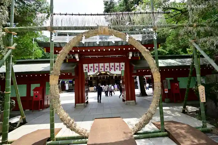 大國魂神社の山門・神門