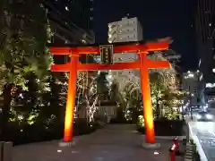 福徳神社（芽吹稲荷）の鳥居