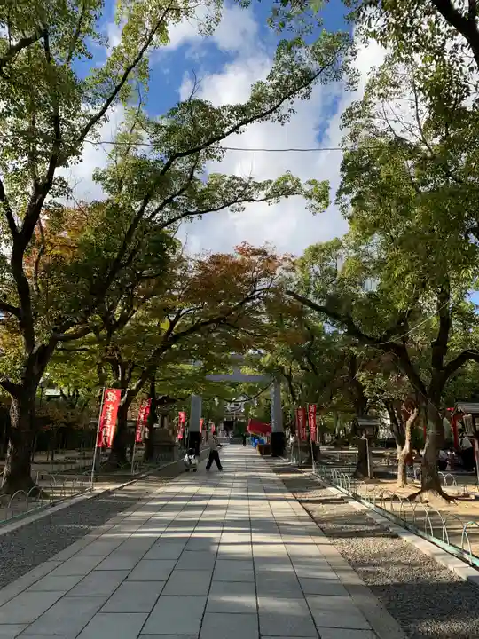 湊川神社の自然