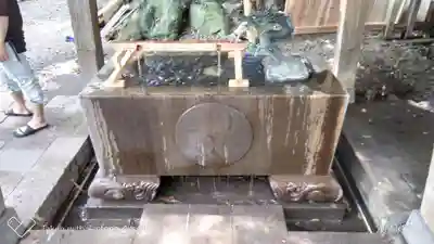 川越氷川神社の手水舎