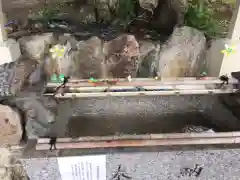 星置神社の手水