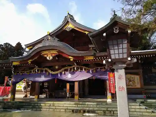 竹駒神社の本殿