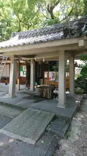 味鋺神社の手水舎