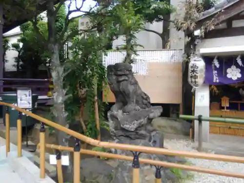 高木神社の狛犬