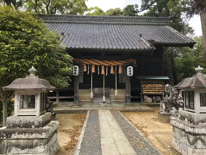 川津来宮神社の本殿・本堂