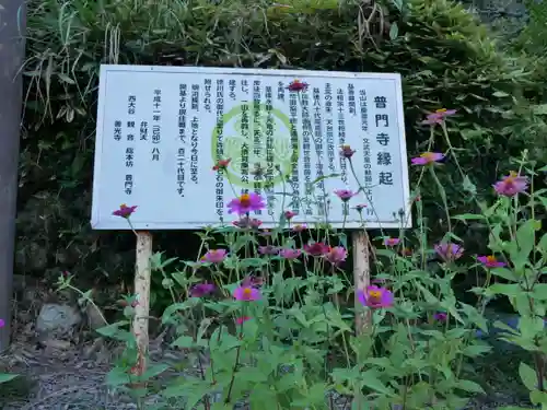 普門寺の歴史