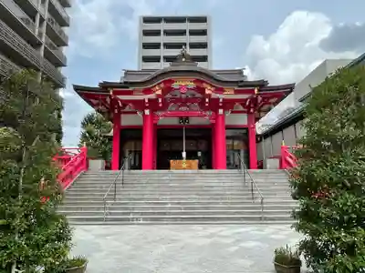 成子天神社の本殿・本堂