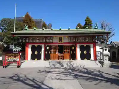 池袋氷川神社の本殿・本堂