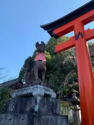 伏見稲荷大社の狛犬