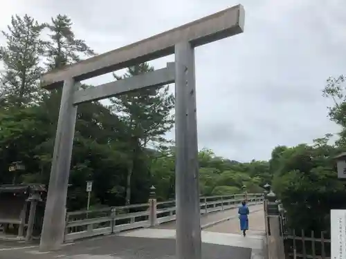 伊勢神宮内宮（皇大神宮）の鳥居