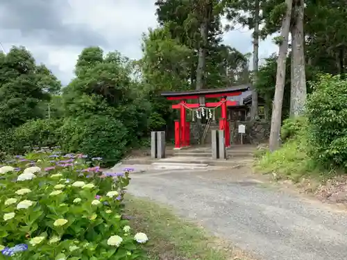 滝口神社の鳥居