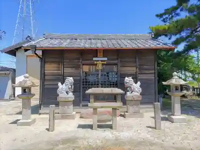 山神社（東蜆）の本殿・本堂
