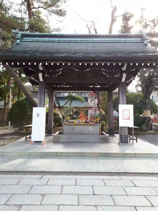 竹駒神社の手水舎