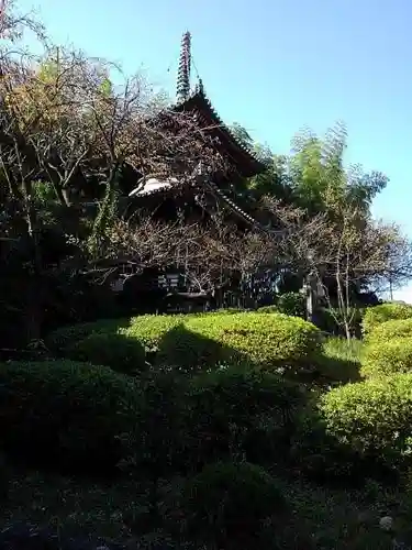 狭山山不動寺の庭園